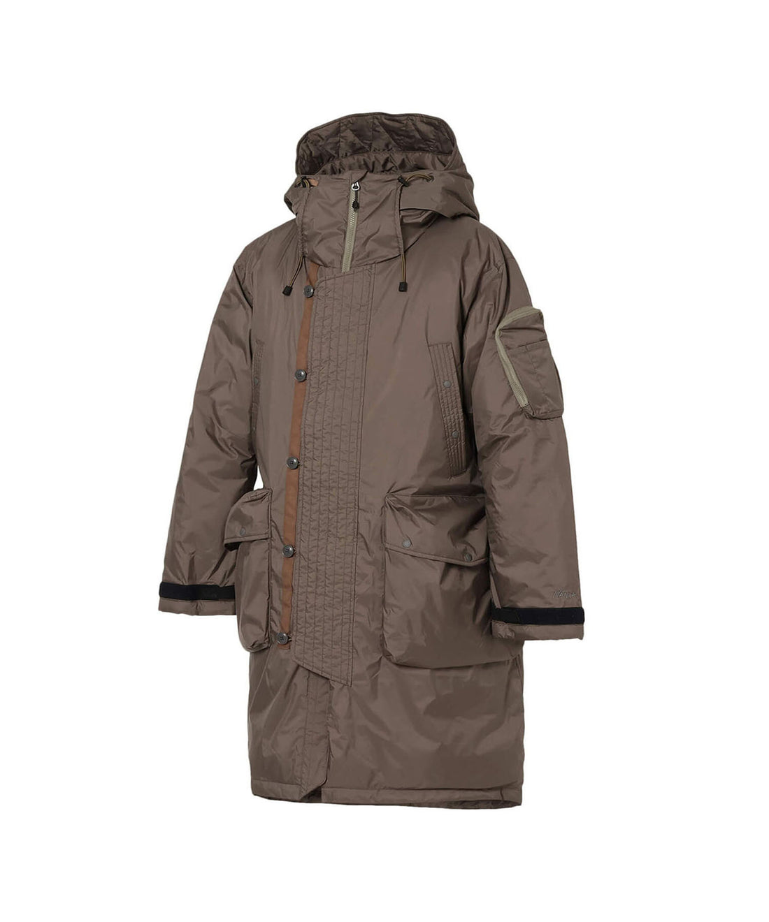 NANGA AURORA TEX DOWN FIELD HALF COAT(MEN) / 機能型軍事輪廓 羽絨外套