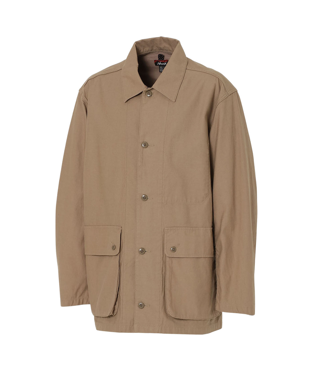 NANGA BACK SATIN COVERAL / 工裝外套