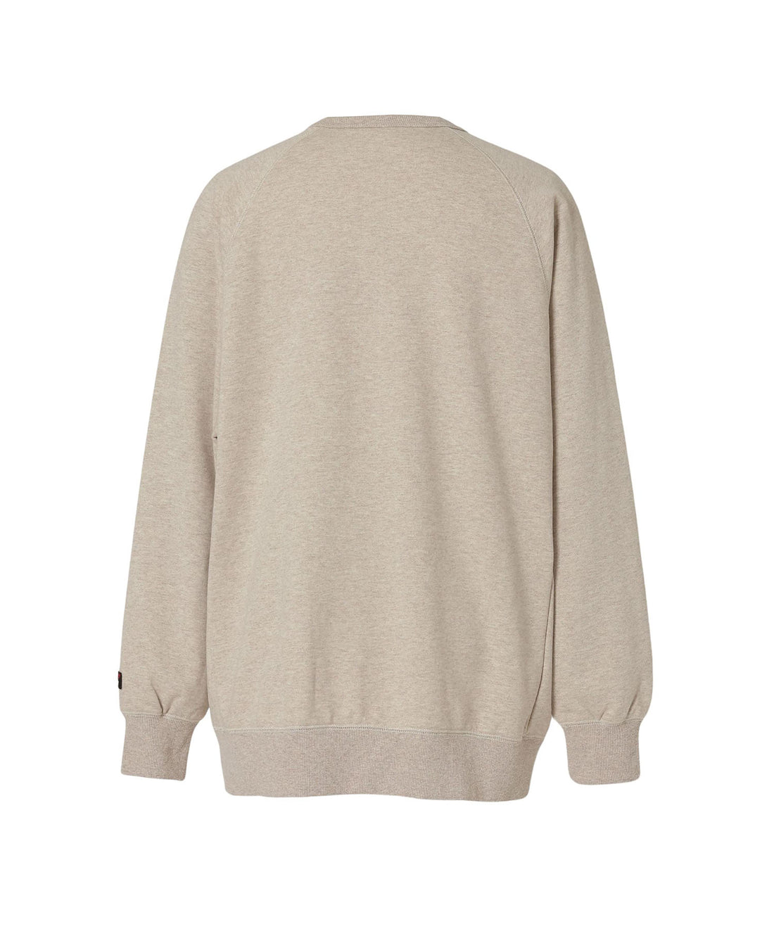 NANGA ECO HYBRID BOX LOGO SWEATSHIRT(UNISEX) / 拉克蘭袖 圓領衫