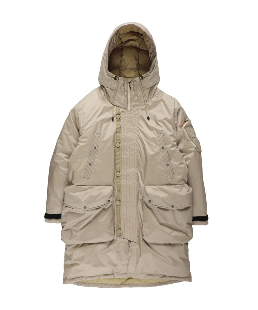 NANGA AURORA TEX DOWN FIELD HALF COAT(MEN) / 機能型軍事輪廓 羽絨外套