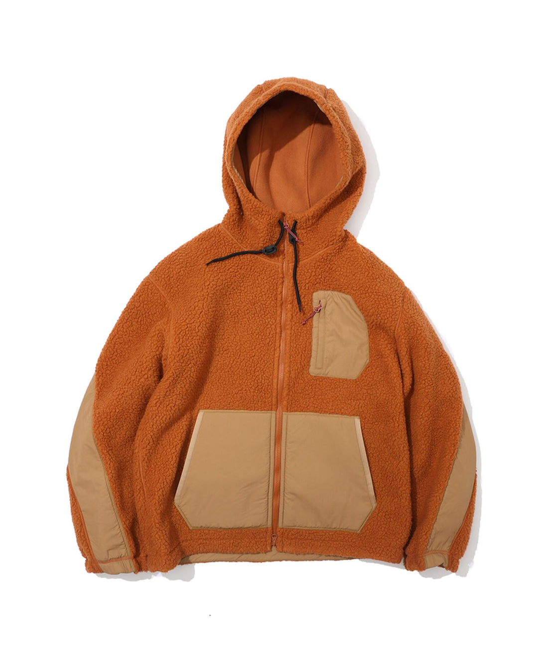 NANGA BOA FLEECE FULL ZIP PARKA(MEN) / 雙面 刷毛 防潑水 連帽外套