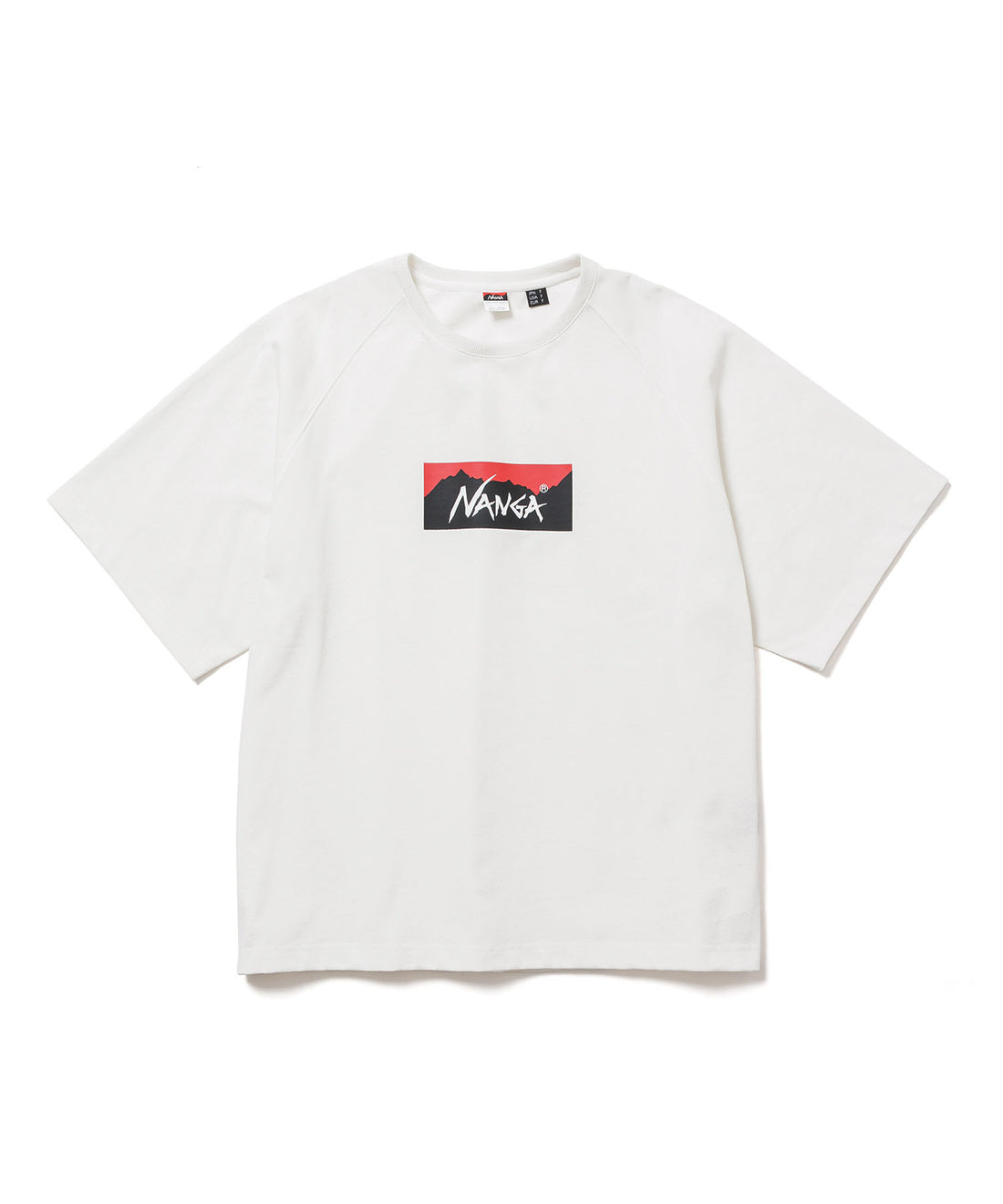 NANGA ECO HYBRID BOX LOGO LOOSE FIT TEE / 寬鬆短袖T恤