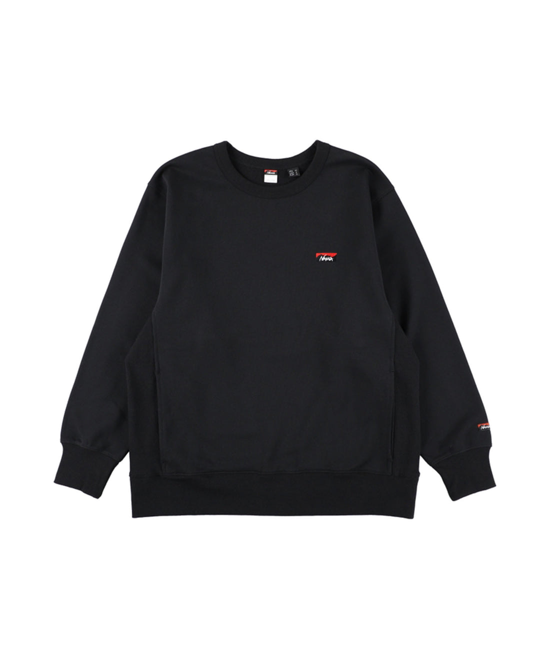 NANGA ECO HYBRID MINI BOX LOGO EMBROIDERY SWEATSHIRT / 刺繡小標 圓領衫