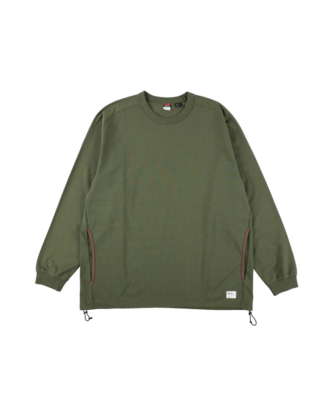 NANGA ECO HYBRID OVERSIZED L/S TEE(MEN) / 長袖機能T恤