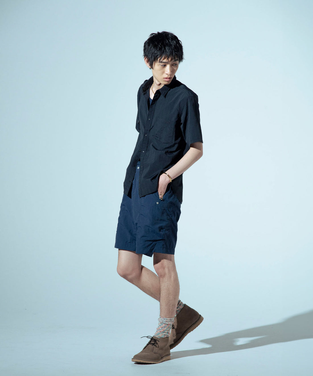 NANGA NYLON TUSSER FIELD SHORTS / 日本直営店限定 尼龍塔瑟機能短褲