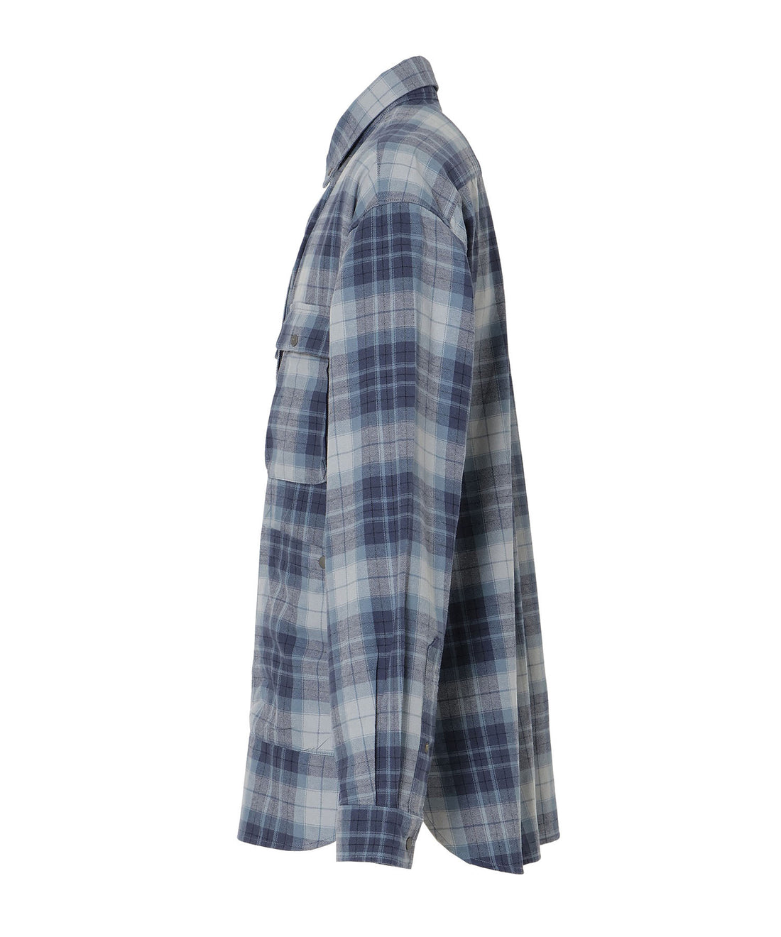 NANGA FADE TARTAN CHECK CAMP SHIRT / 格紋營地襯衫