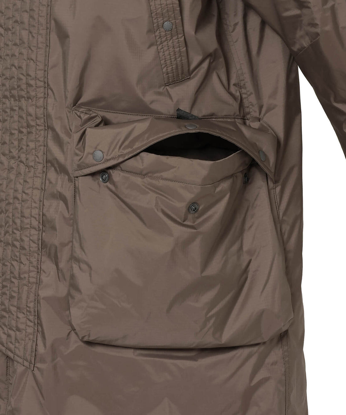 NANGA AURORA TEX DOWN FIELD HALF COAT(MEN) / 機能型軍事輪廓 羽絨外套