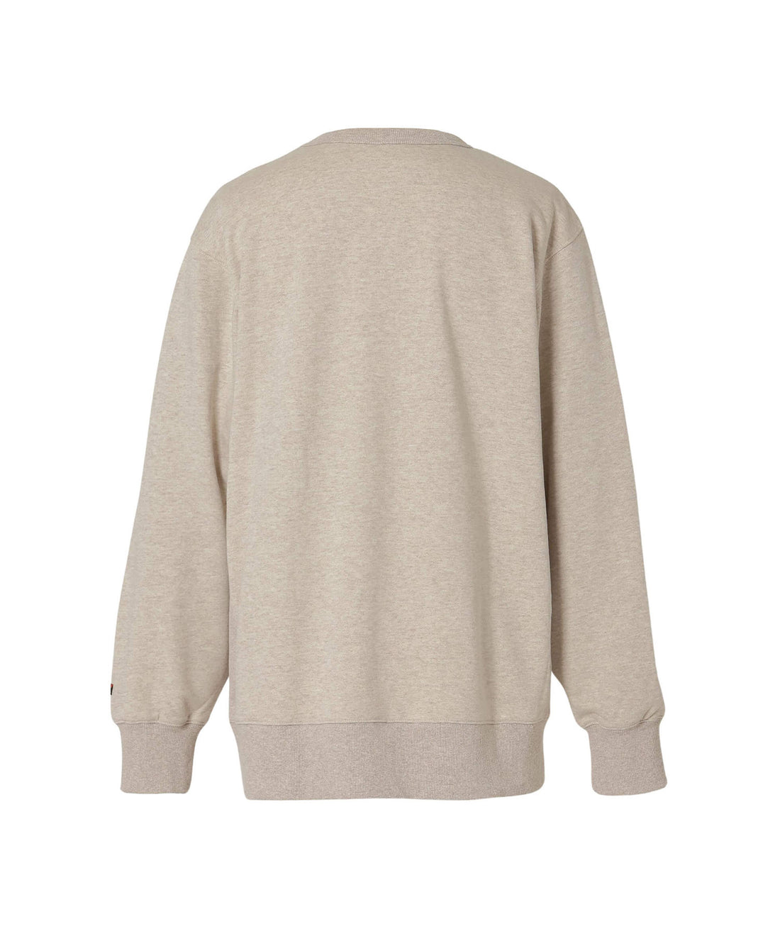 NANGA ECO HYBRID MINI BOX LOGO EMBROIDERY SWEATSHIRT / 刺繡小標 圓領衫