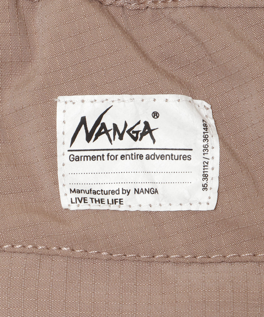 NANGA HINOC RIPSTOP UT / 多功能難燃短褲