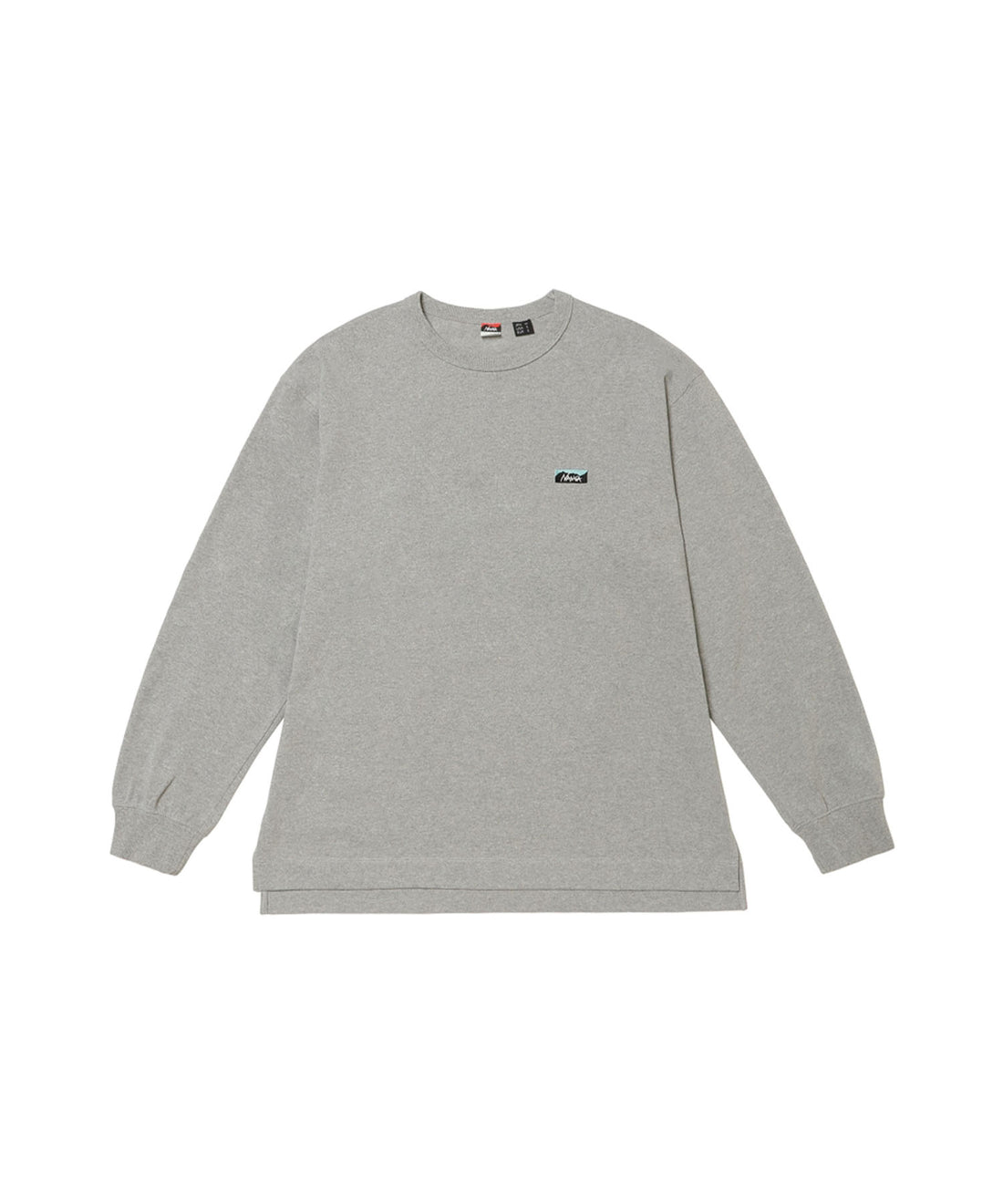 NANGA ECO HYBRID BOX LOGO EMBROIDERY L/S TEE(UNISEX) / 刺繡長袖T恤