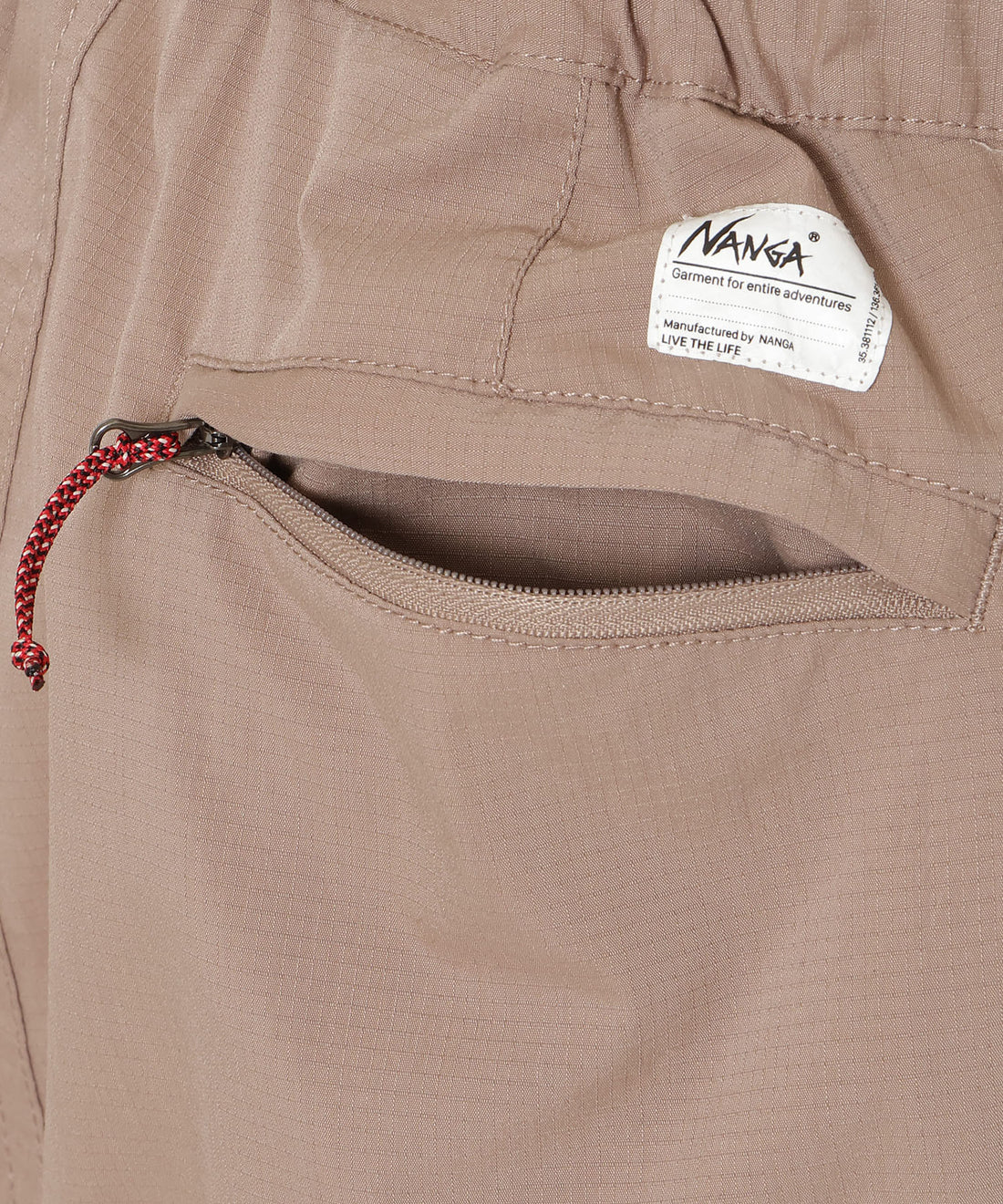 NANGA HINOC RIPSTOP UT / 多功能難燃短褲