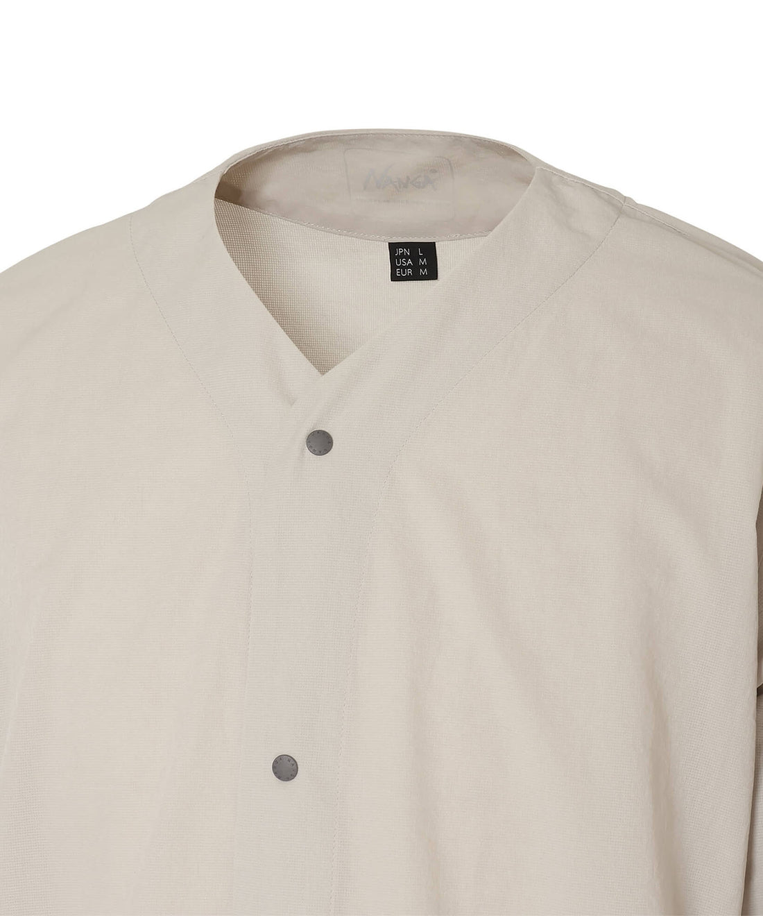NANGA DotAir® COMFY CARDIGAN / 輕量透氣 DotAir® 無領機能開襟外套(日本直營店限定)