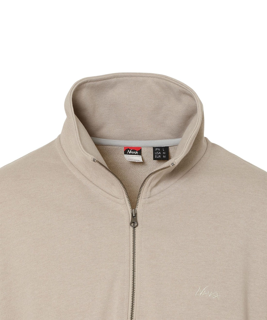 NANGA / DRY MIX TERRY HALF ZIP SWEAT 速乾毛圈半拉鍊立領衛衣