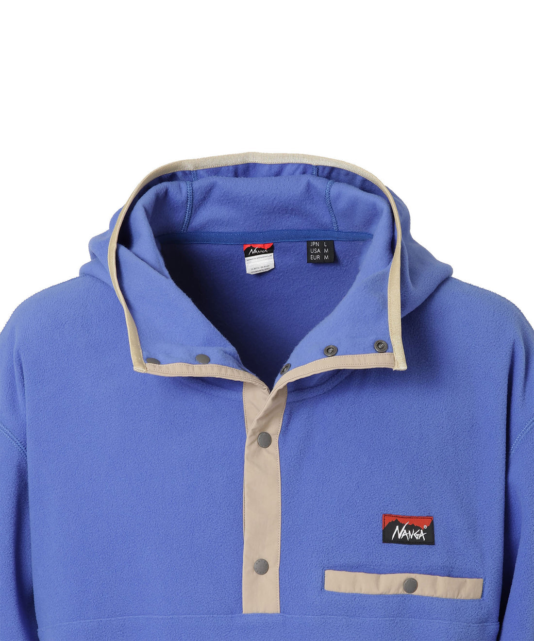 NANGA AIR WARM FLEECE HOODIE(MEN) / 輕量保暖連帽衫