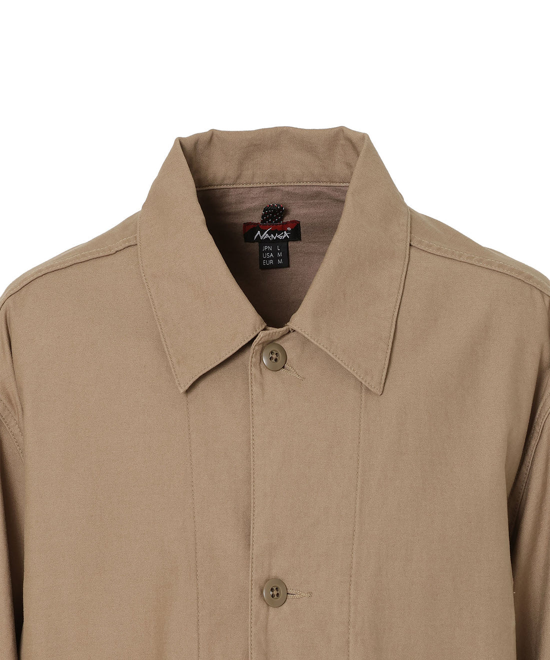 NANGA BACK SATIN COVERALL / 機能寬版工裝外套