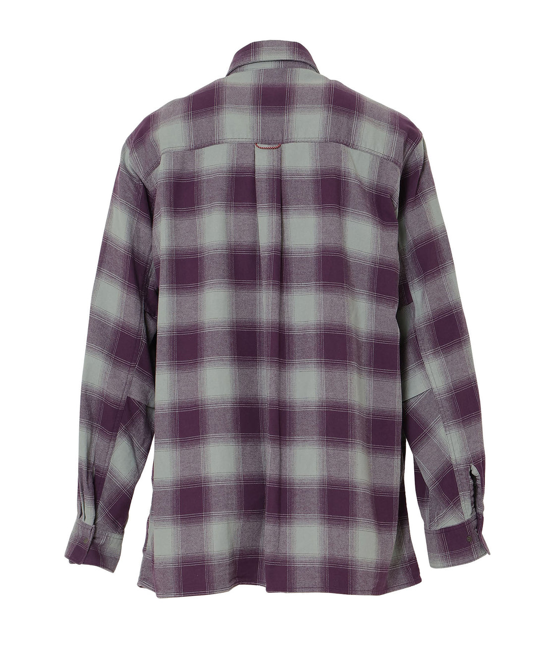NANGA OMBRE CHECK W PK BOX SHIRT / 雙口袋機能格紋襯衫