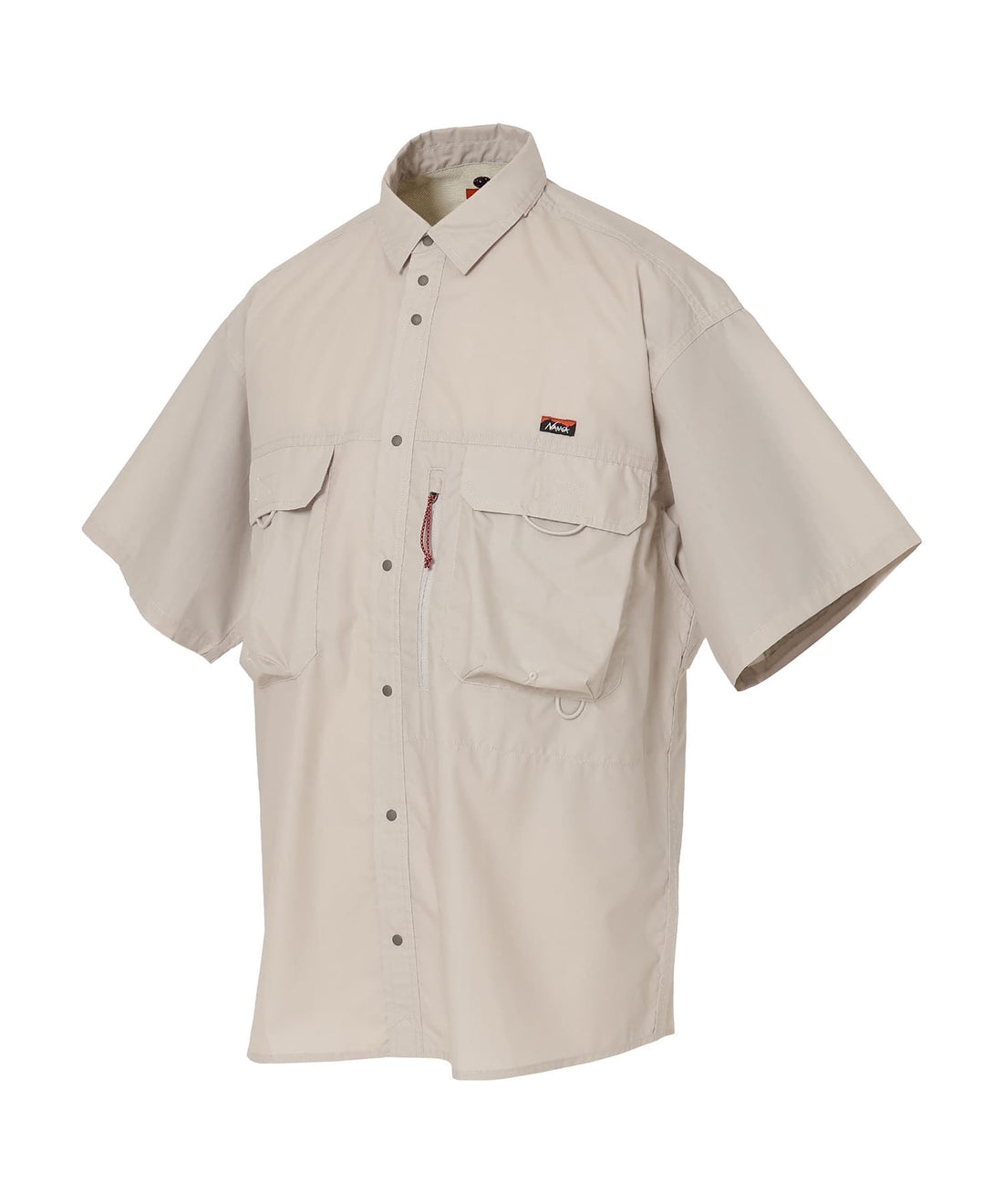 NANGA MOUNTAIN FIELD S/S SHIRT(MEN) / 機能山系短袖立領襯衫 (日本直営店限定)