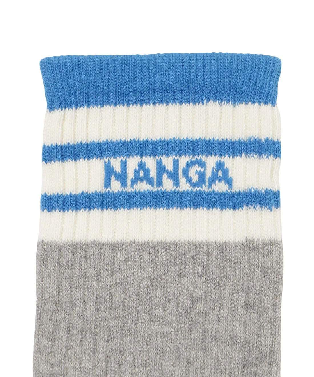NANGA / LINE RIB 7DAYS SHORT SOCKS 撞色羅紋短筒襪