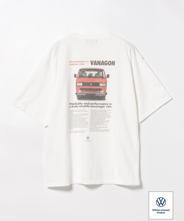 BEAMS HEART × Volkswagen / 經典車款圖案印花T恤