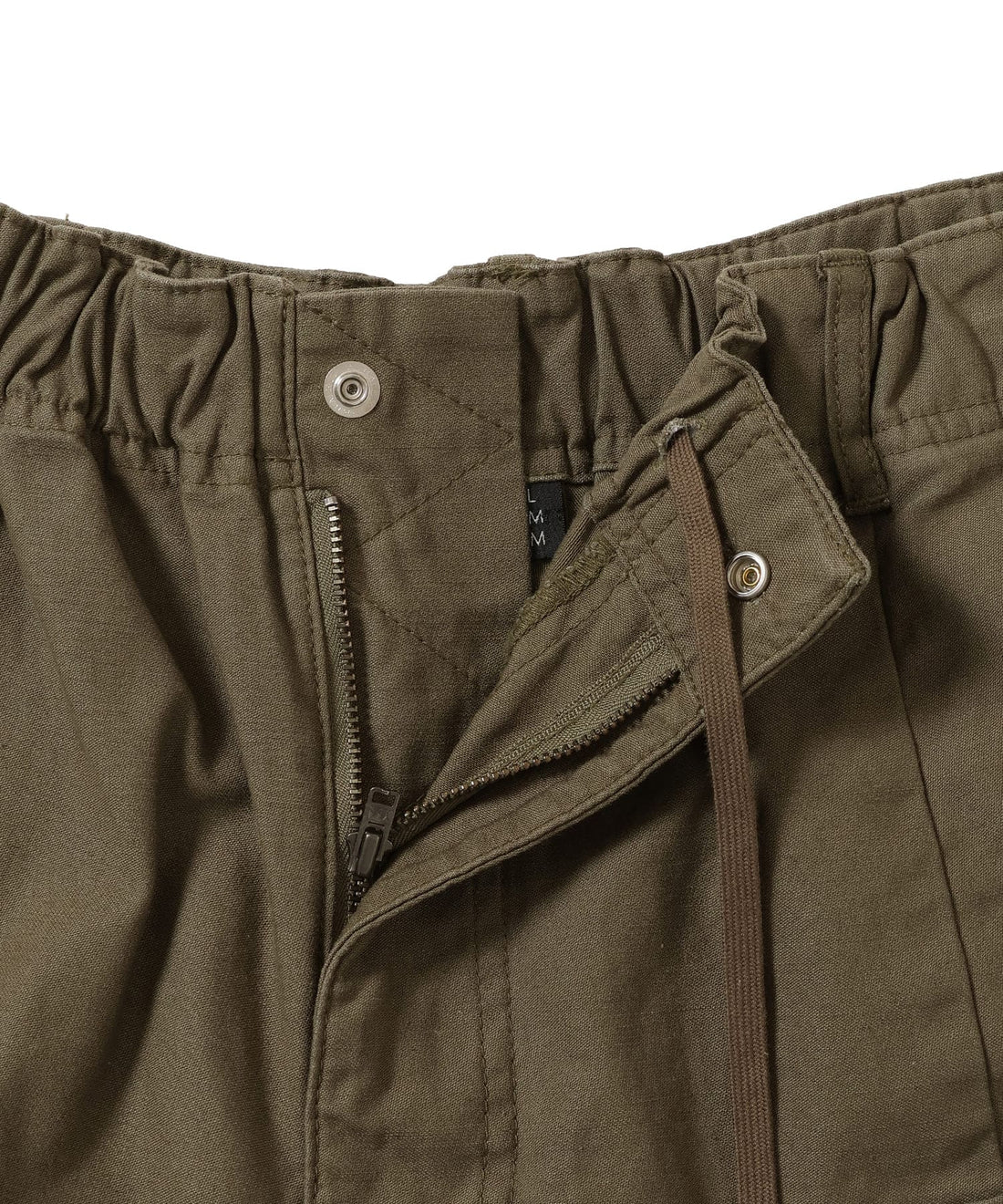 NANGA BACK SATIN EASY CARGO PT / 立體輪廓感後綿斜紋多口袋抽繩工作褲