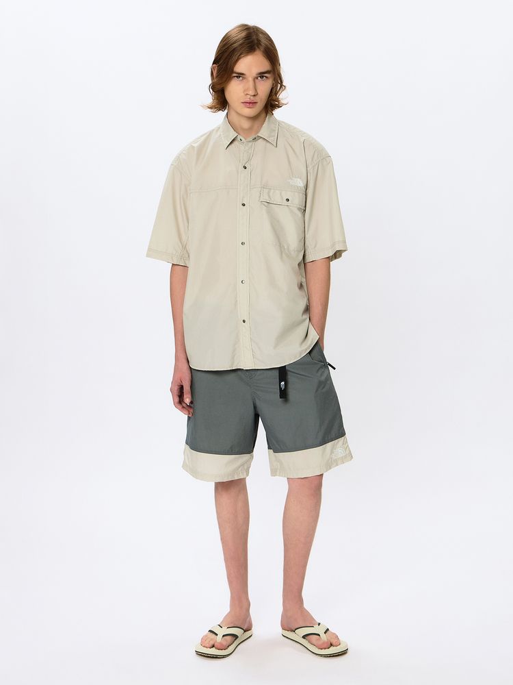 THE NORTH FACE JAPAN / NR22650 防潑水尼龍短袖襯衫