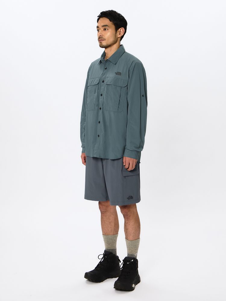 THE NORTH FACE JAPAN NB42501 / 機能彈性尼龍防潑水短褲
