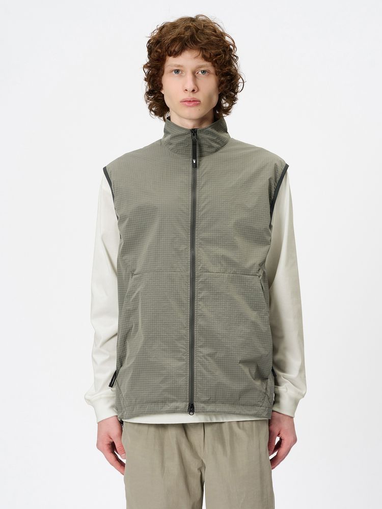 Goldwin / 原液染色防撕裂防風背心