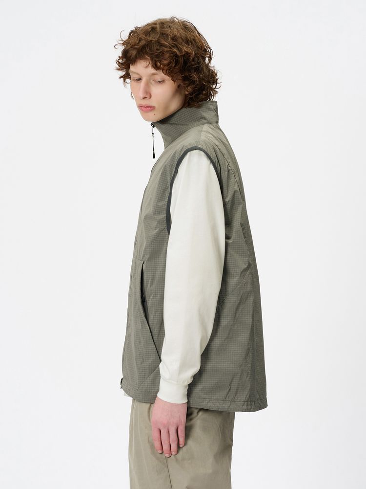 Goldwin / 原液染色防撕裂防風背心