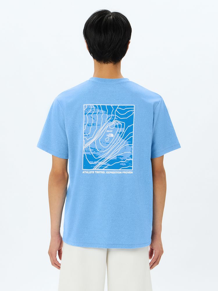 THE NORTH FACE JAPAN / 等高線圖紋 短袖T恤 NT32589