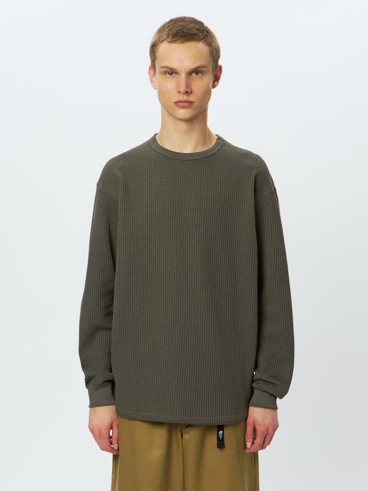 THE NORTH FACE JAPAN NT62436 / 華夫格長袖T恤