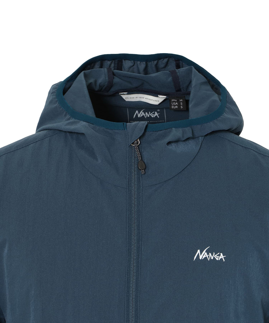 NANGA DotAir® COMFY ZIP PARKA / 透氣輕量 DotAir® 機能拉鍊連帽外套