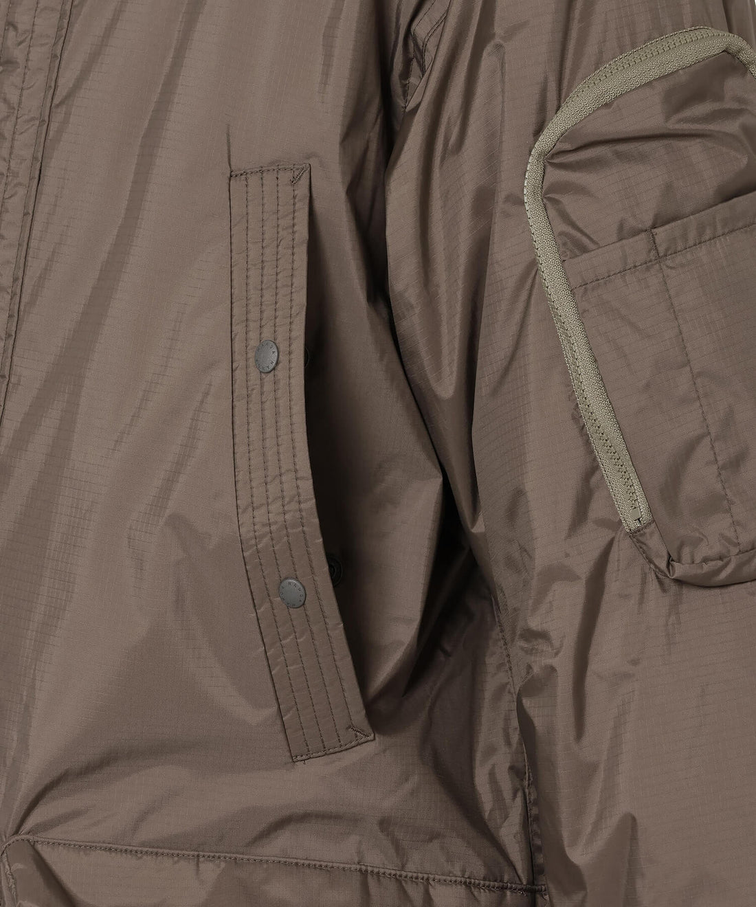 NANGA AURORA TEX DOWN FIELD HALF COAT(MEN) / 機能型軍事輪廓 羽絨外套