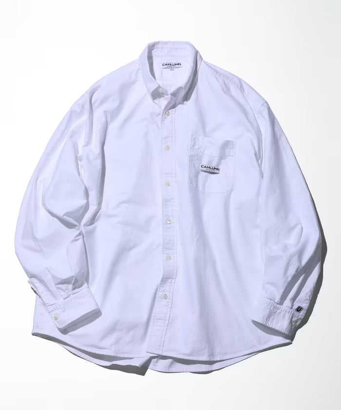 CAHLUMN Magazine Pocket Oxford B.D Shirt / 雜誌口袋牛津B.D襯衫