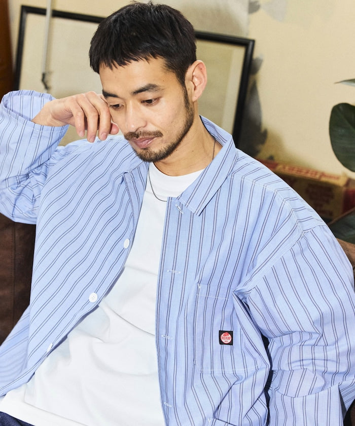 RED KAP x FREAK’S STORE / 條紋工裝襯衫