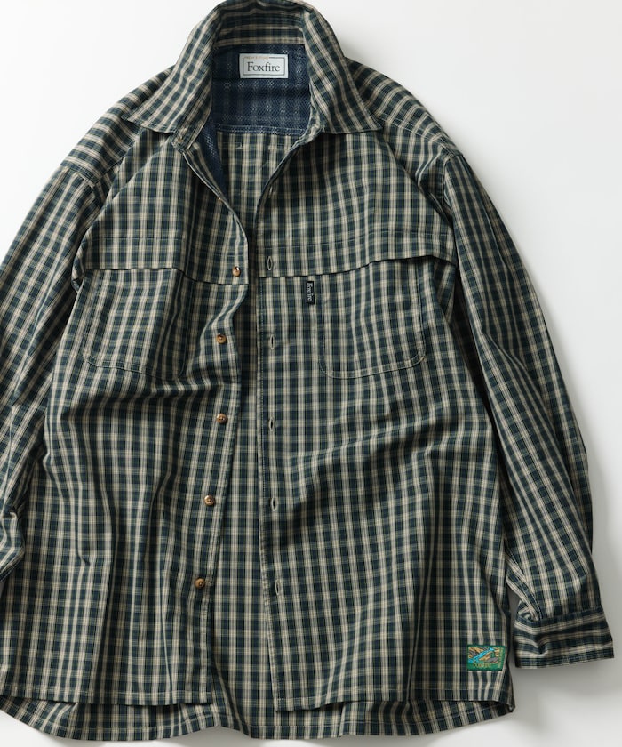Foxfire × FREAK'S STORE / 機能口袋 長袖襯衫