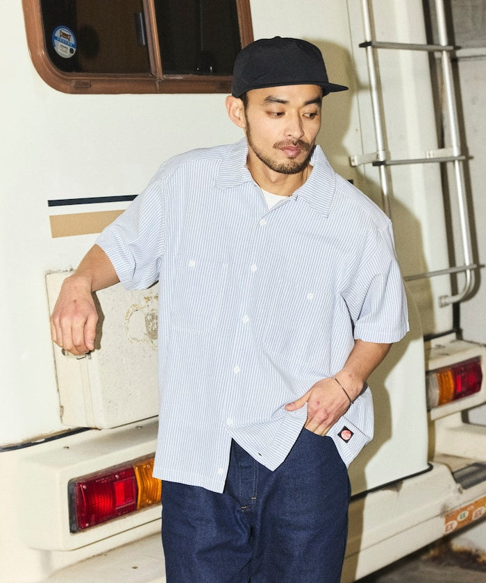 RED KAP × FREAK’S STORE / 牛津布短版剪裁短袖襯衫