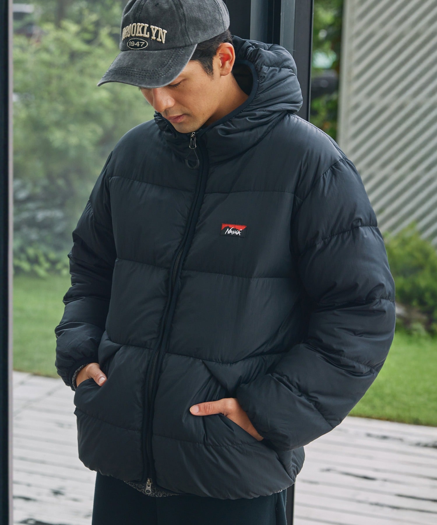 NANGA PLAYLAND DOWN JACKET / 輕量連帽羽絨外套