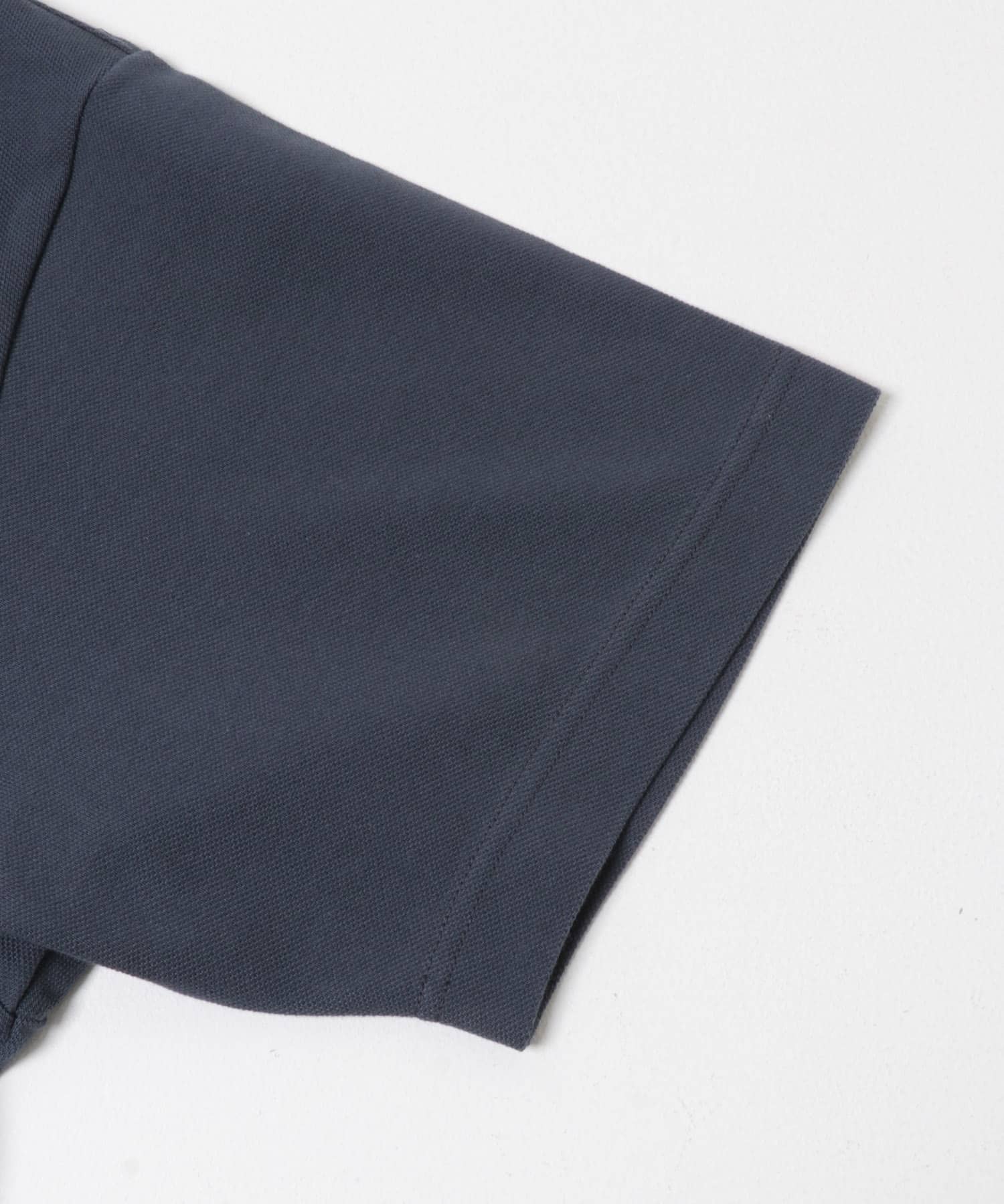 LACOSTE×DOORS MOSS STITCH SHORT-SLEEVE T-SHIRTS / 鹿子布寬鬆短袖T恤