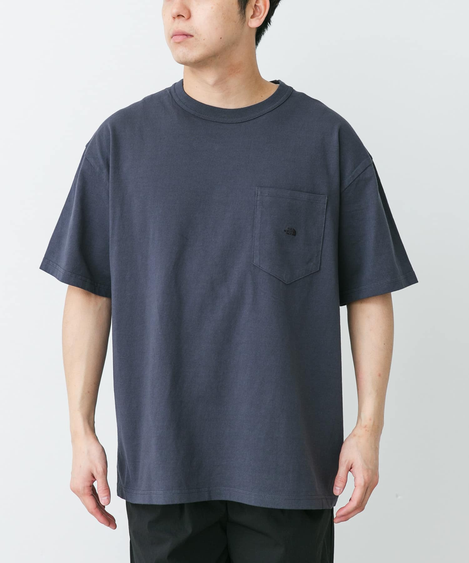 THE NORTH FACE PURPLE LABEL 8OZ FIELD POCKET T-SHIRTS / 厚磅結構口袋短袖T恤