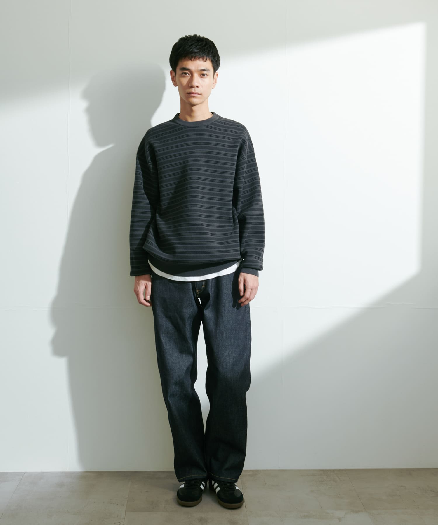 URBAN RESEARCH / UR TECH Renew Knit 輕量機能圓領針織衫