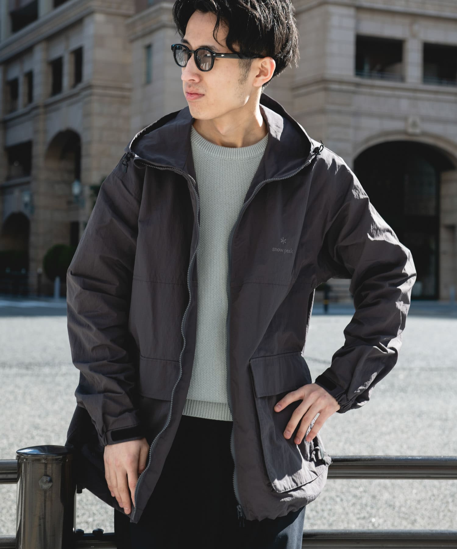 Snow Peak Apparel×DOORS NYLON WASHER PARKA / 尼龍連帽外套