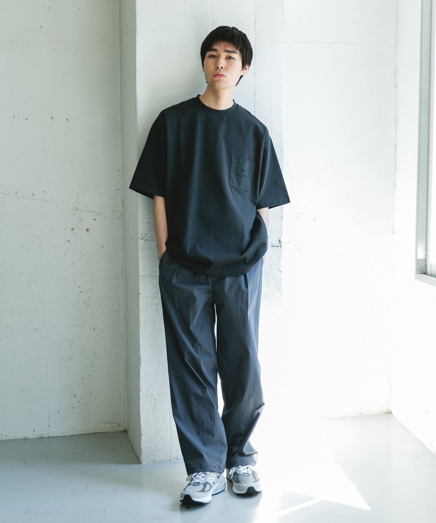 Snow Peak Apparel×DOORS POCKET LOGO SHORT-SLEEVE T-SHIRTS / 口袋刺繡短袖T恤