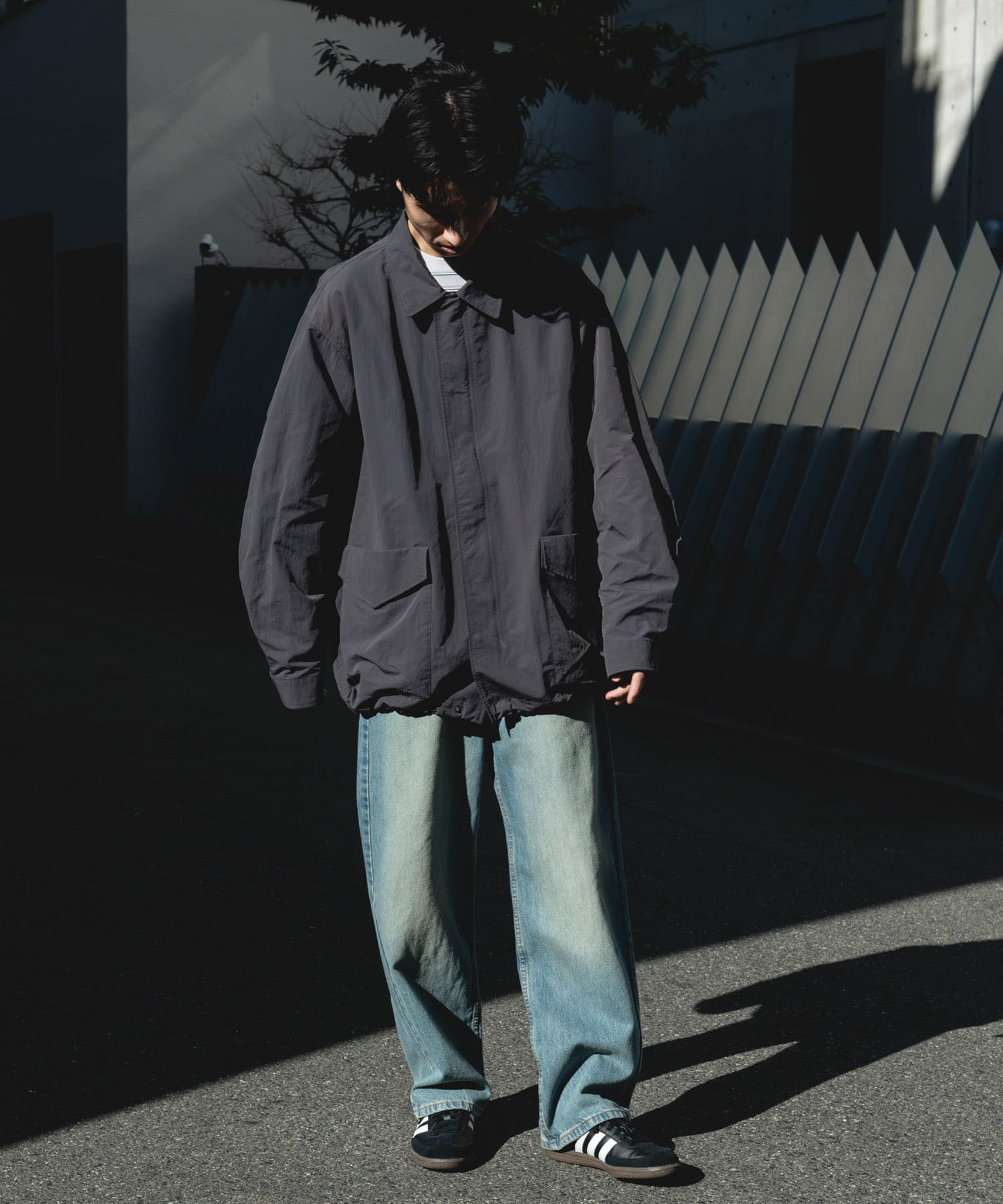 Snow Peak Apparel×DOORS NYLON WASHER JACKET / 機能外套