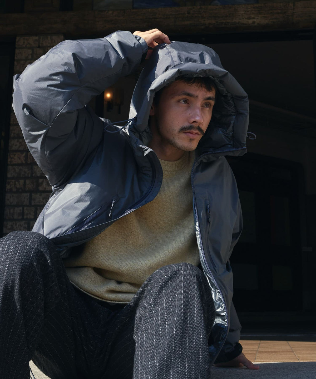 NANGA × DOORS / AURORA-TEX 防水羽絨連帽外套 26AW(日本聯名限定)