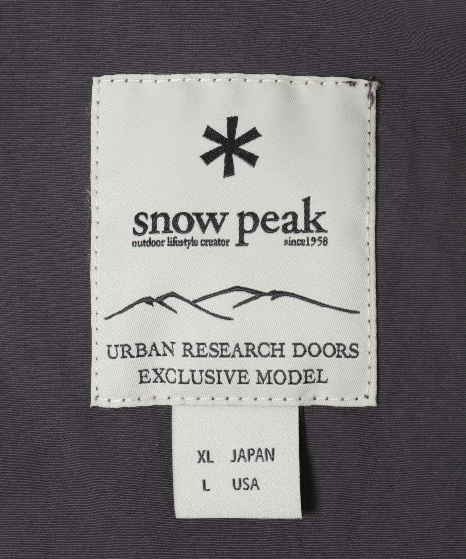 Snow Peak Apparel×DOORS NYLON WASHER PARKA / 尼龍連帽外套