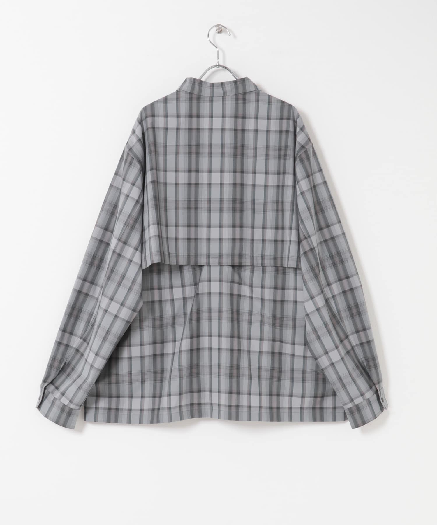 Snow Peak Snow Peak Apparel FADE CHECK BREEZY SHIRTS / 淡色漸層格紋透氣襯衫