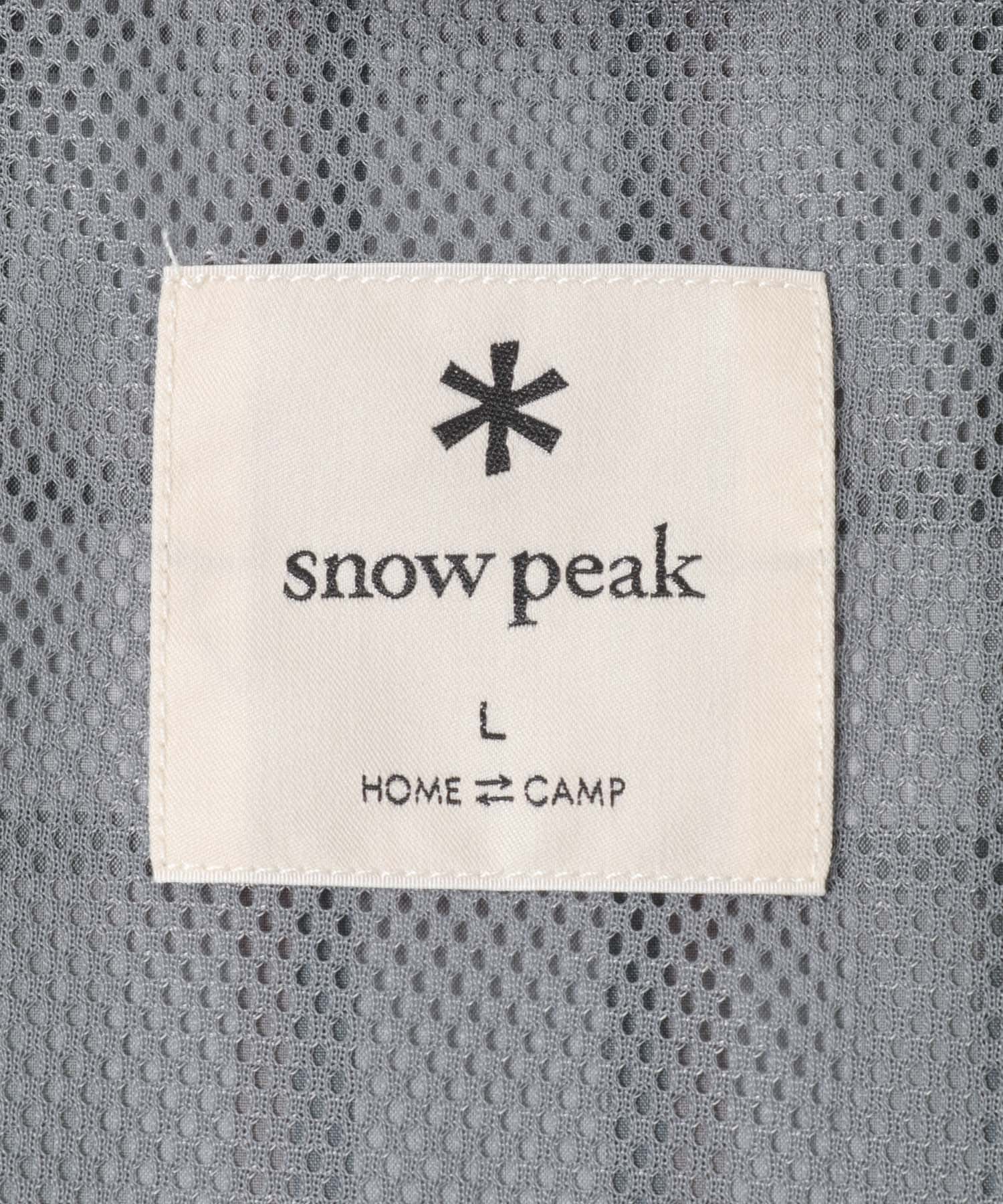 Snow Peak Snow Peak Apparel FADE CHECK BREEZY SHIRTS / 淡色漸層格紋透氣襯衫