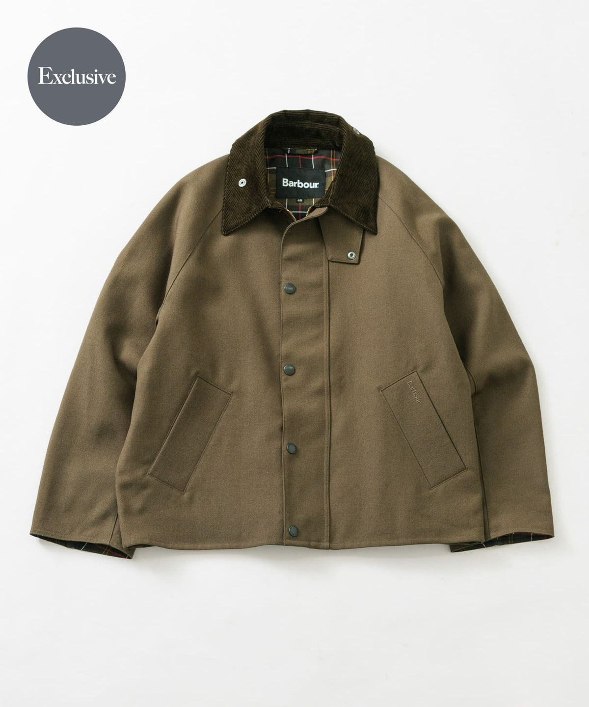 Barbour × URBAN RESEARCH / TRANSPORT 羊毛工裝外套(日本聯名限定)