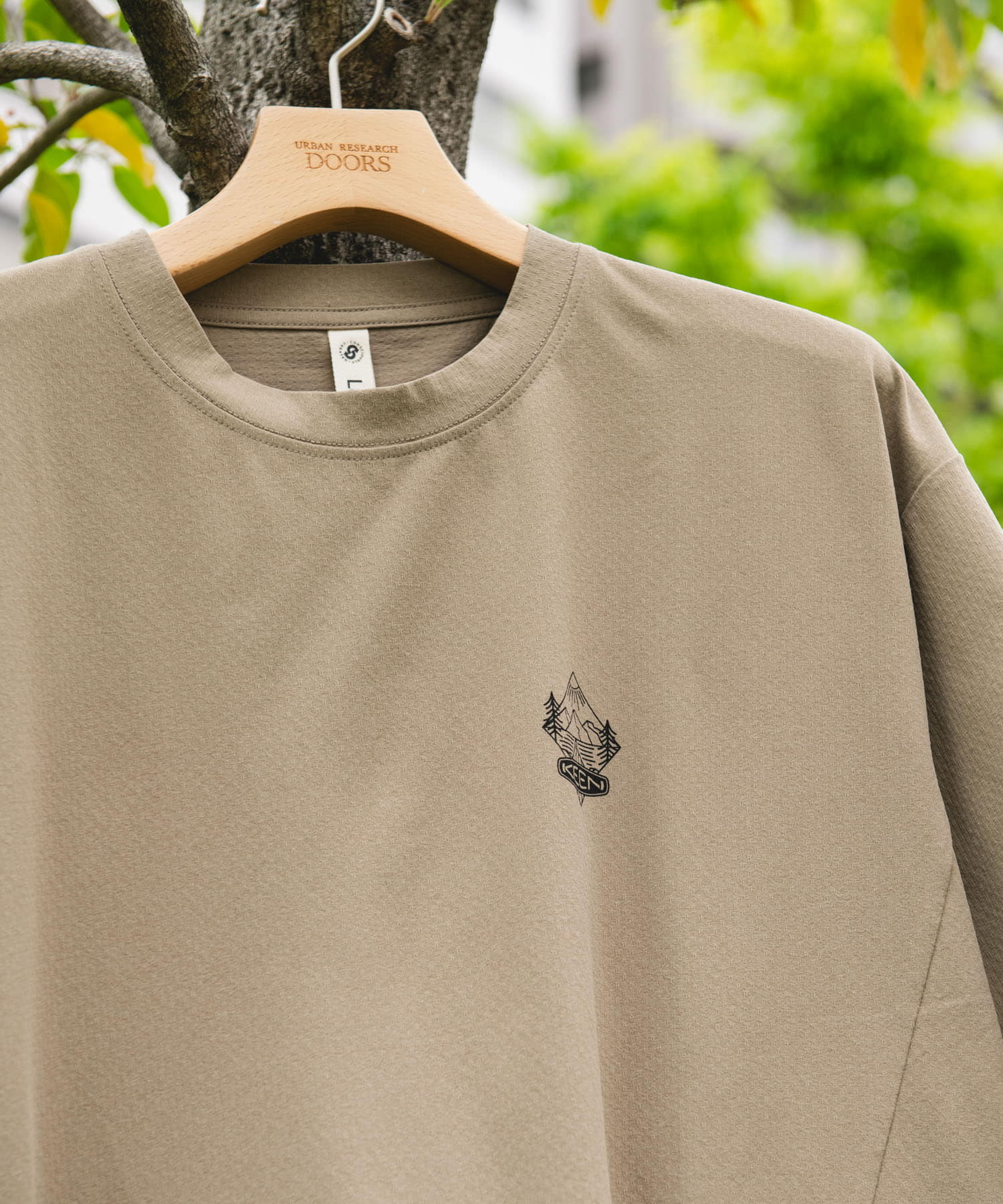 KEEN×DOORS DRY TECH LOGO T-SHIRTS / 機能短袖T恤