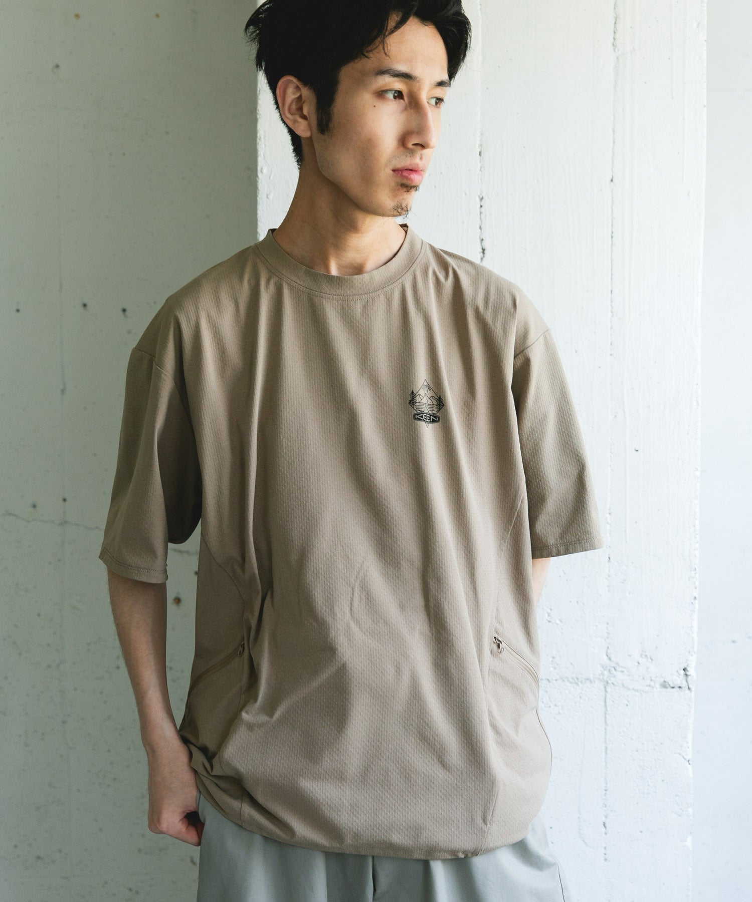 KEEN×DOORS DRY TECH LOGO T-SHIRTS / 機能短袖T恤